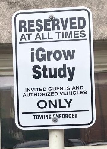 Parking sign